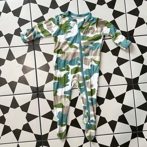 Kyte Baby Camo Footie 0-3mo